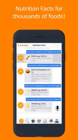 Capture d'écran de Nutrients - Nutrition Facts sur iPhone 2