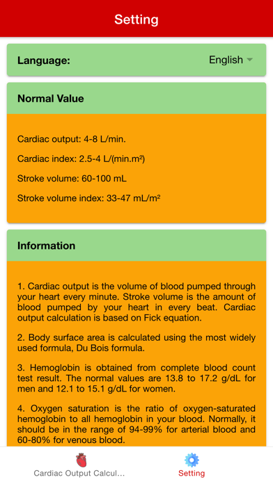 Cardiac Output Calculatorのおすすめ画像3