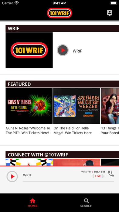 How to cancel & delete 101 WRIF from iphone & ipad 1