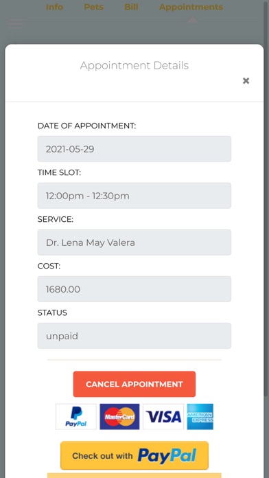 Pendragon Vet Clinic Screenshot