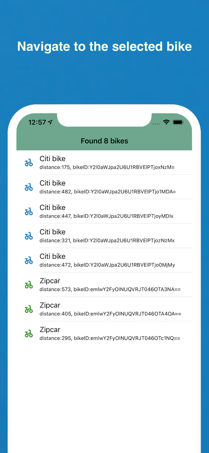 Glory Shared Bicycles