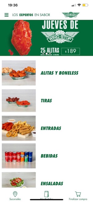 Wingstop México en App Store