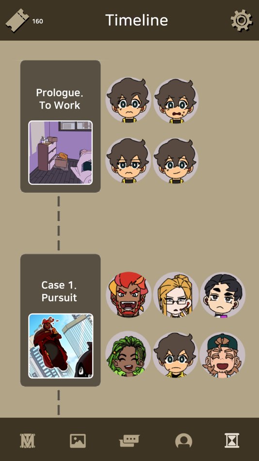 #4. Not Exactly A Hero: novel game (iOS) Podle: Buff Studio Co.Ltd.