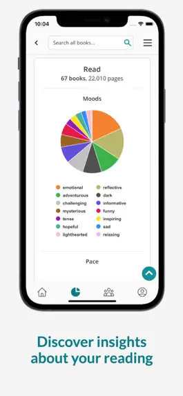 Game screenshot StoryGraph: Reading Tracker apk