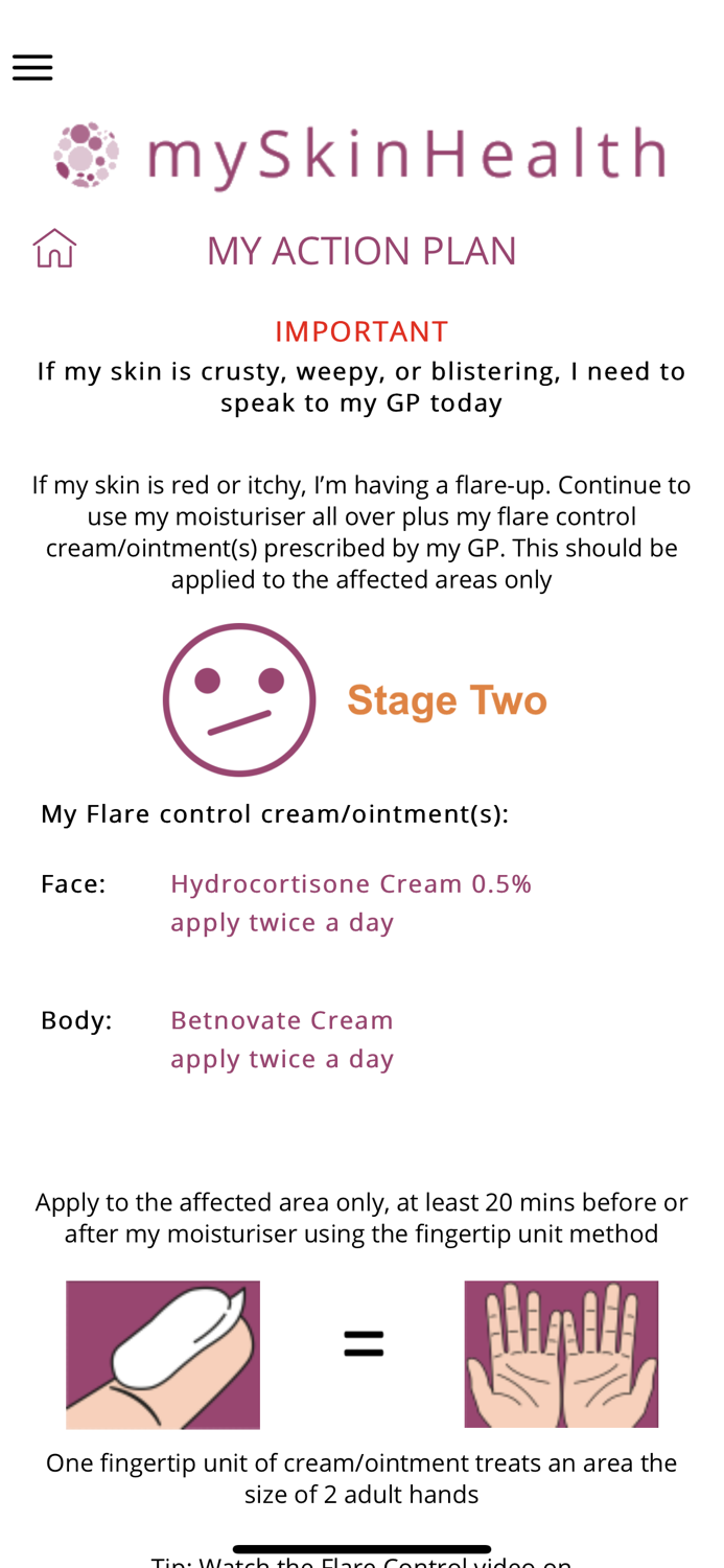 mySkinHealth - Eczema