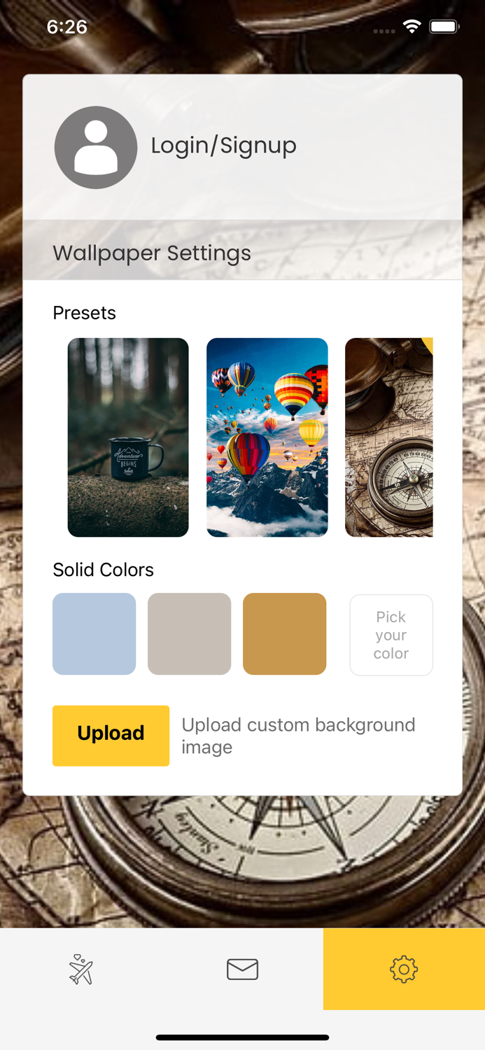 Vacation Planner Countdown