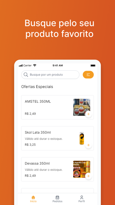 Claudião Delivery Screenshot