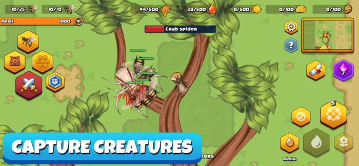 Pocket Bees Colony Simulator