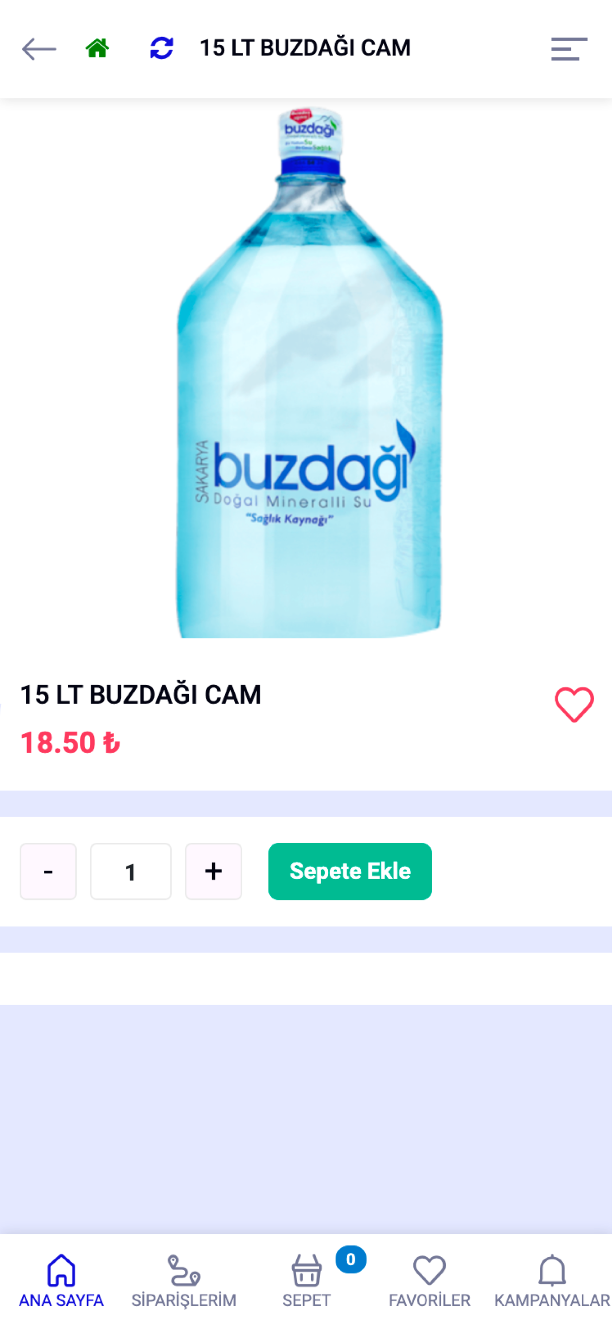 Buzdagi Su Kadıköy