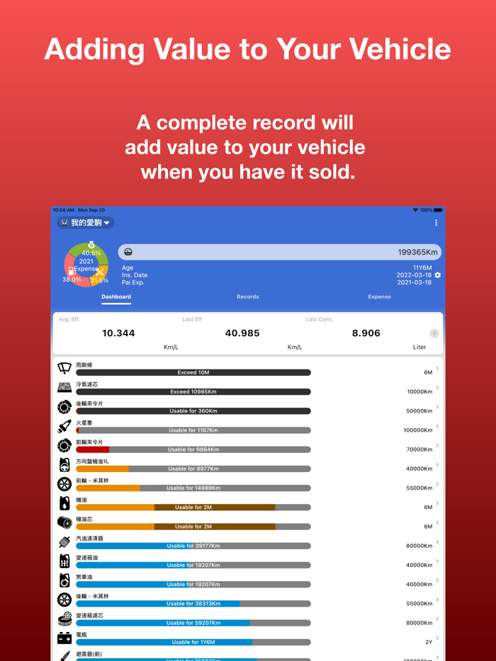 MyCar99 - Vehicle Manager