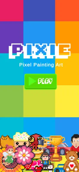 Game screenshot Pixie - Pixel Paint Art mod apk