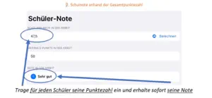 Schulnoten-Rechner für Lehrer screenshot #9 for iPhone