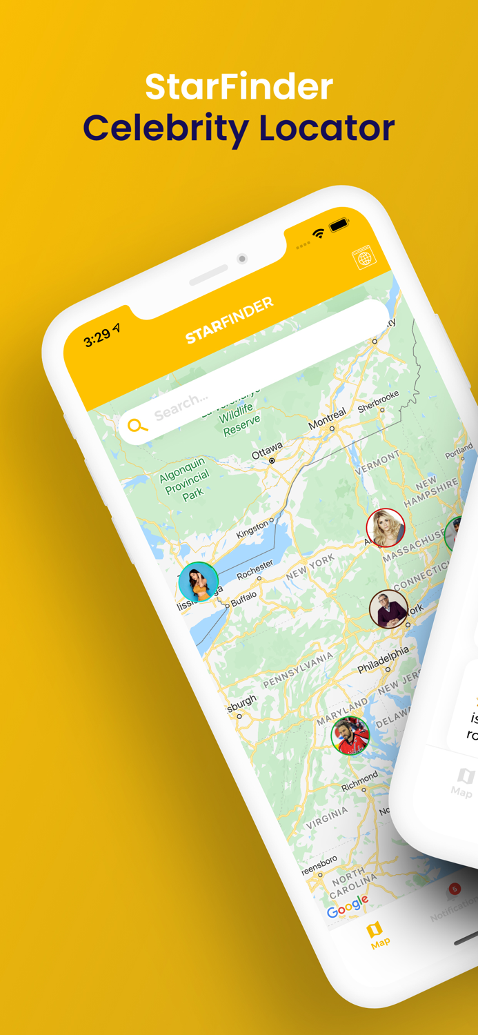 StarFinder - Celebrity locator