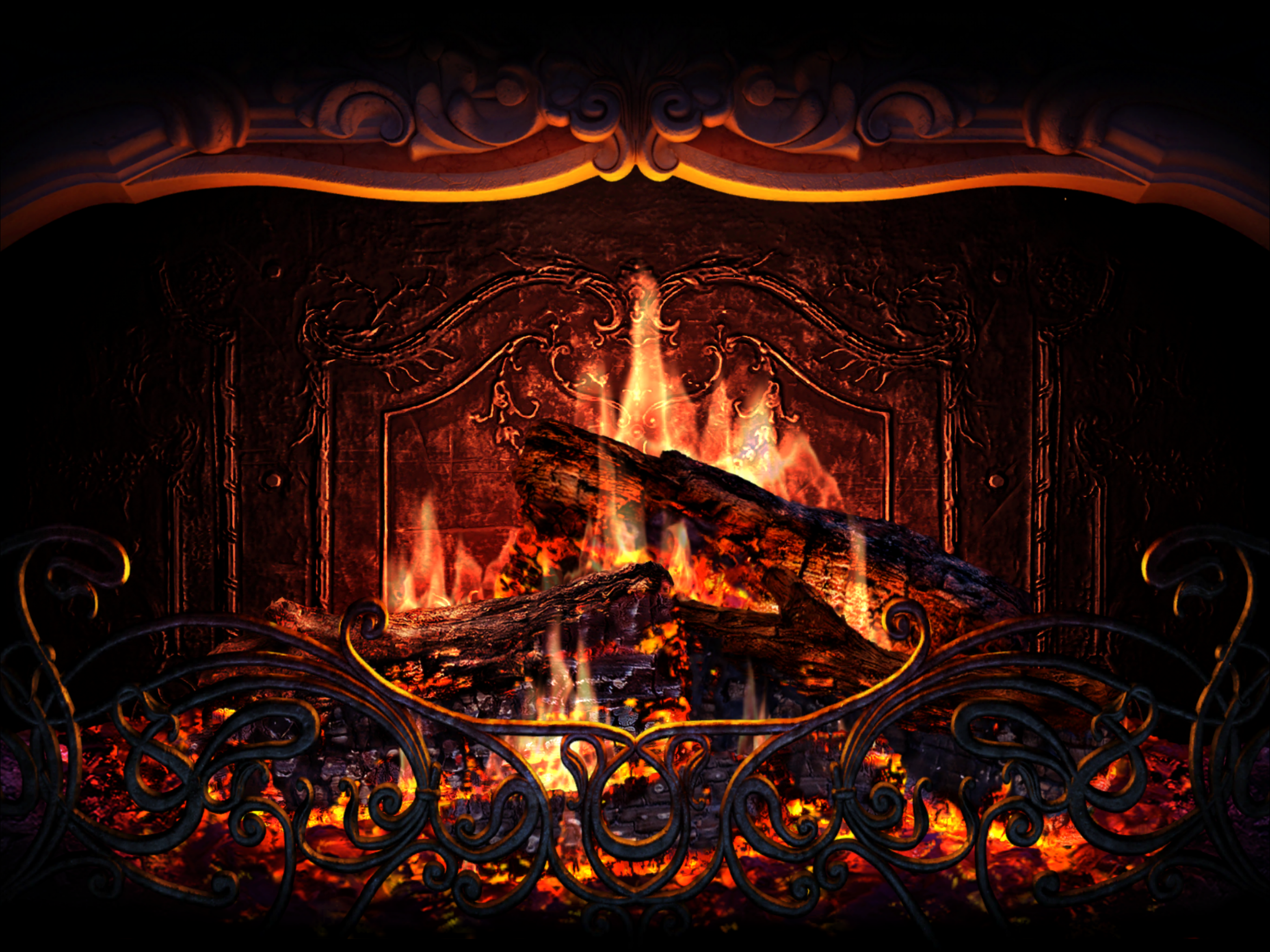 Virtual Fireplace 3D
