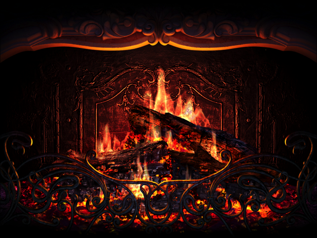 ‎Virtual Fireplace 3D Screenshot