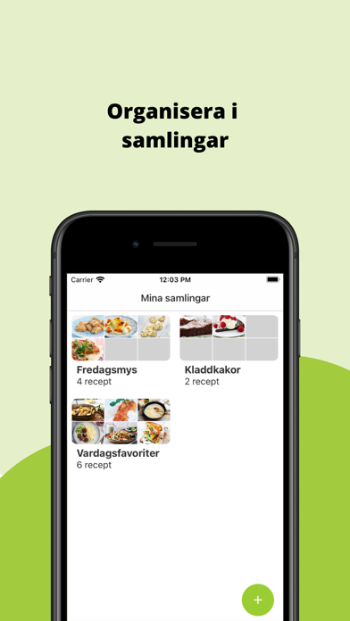 CookEat Kokbok Screenshot
