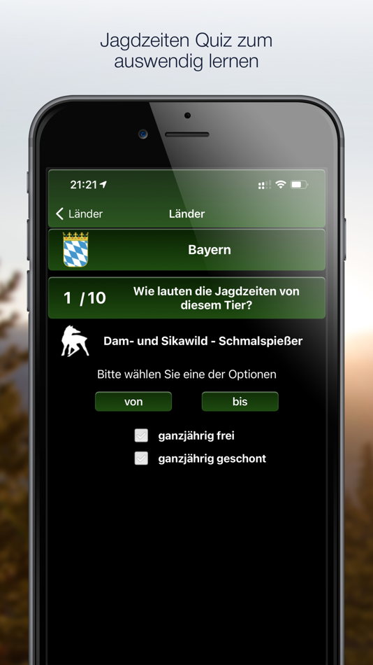 #7. Jagdzeiten.de Premium App (iOS) Podle: Justus von Richthofen