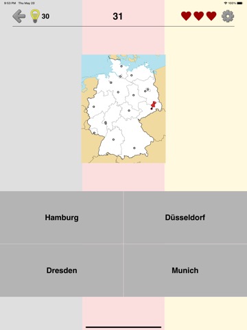 German States - Geography Quizのおすすめ画像6