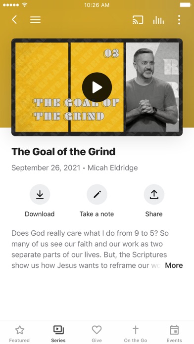Lifegate App Screenshot
