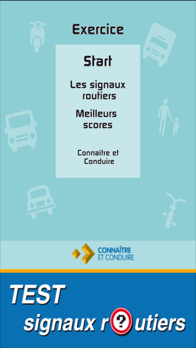 Test Signaux Routiers Screenshot