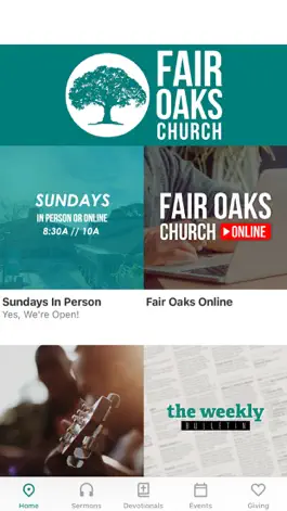 Game screenshot Fair Oaks Church App mod apk