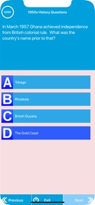 Modern History Quizzes screenshot #3 for iPhone