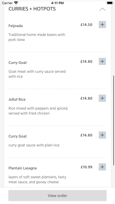 Gindungo Restaurant & Bar, Screenshot