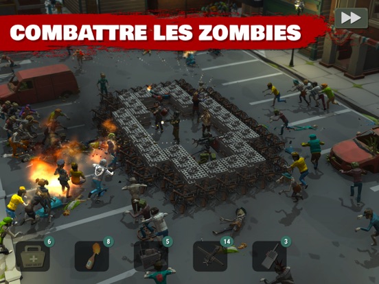 Screenshot #4 pour Overrun: zombie défense jeu