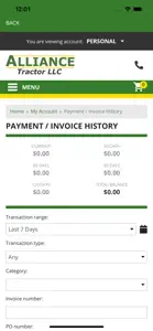 Alliance Tractor Portal screenshot #4 for iPhone