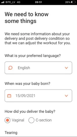 Game screenshot Postpartum Workout apk