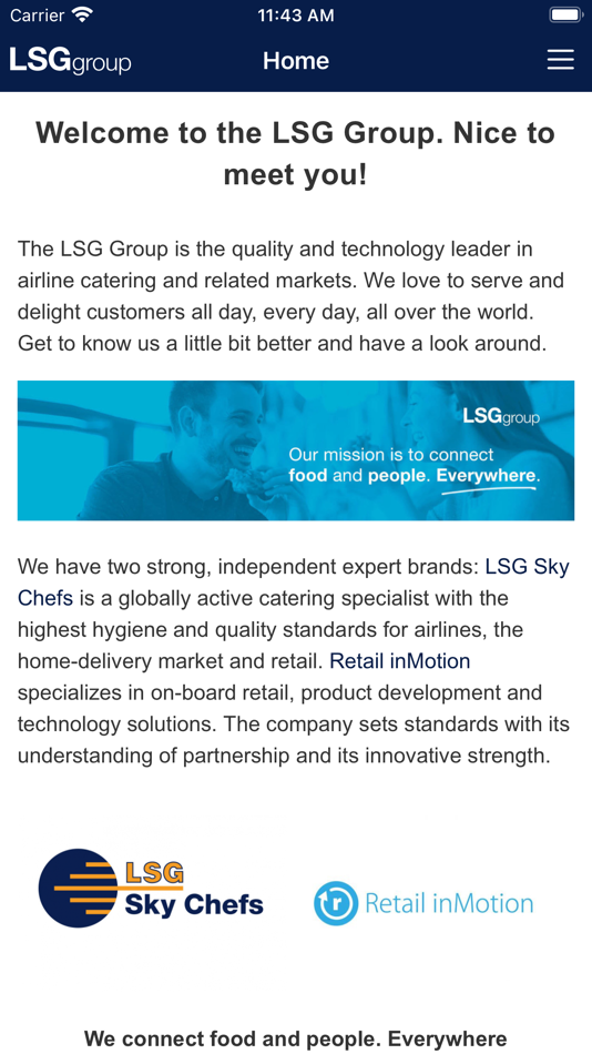 #1. touchBase by LSG Group (iOS) 来自: LSG Lufthansa Service Holding AG
