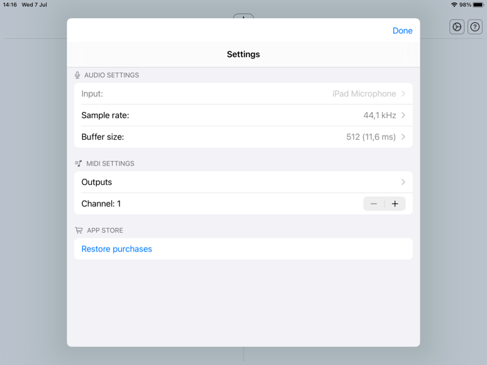 A2M real-time Audio to MIDI