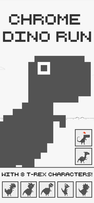 Chrome Dino - Dinosaur Game Launcher for Chrome, Chromebook