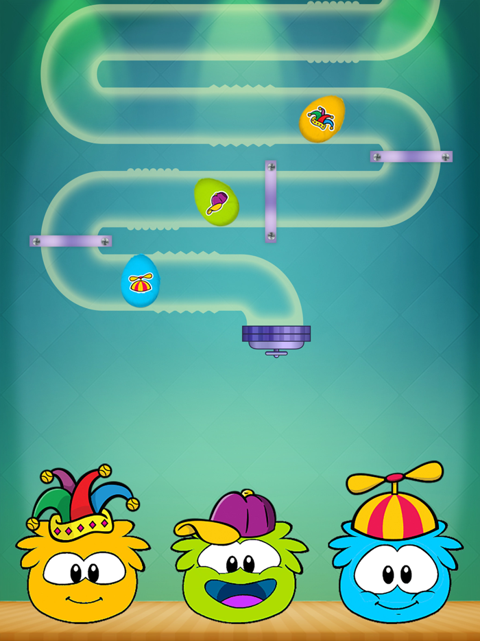 Surprise egg game for toddlers