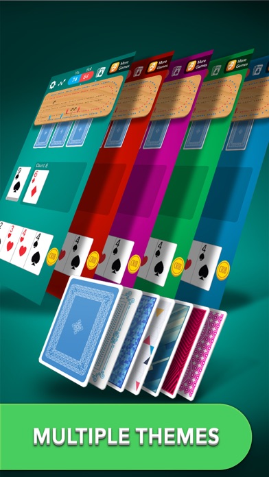 Cribbage card game Screenshot