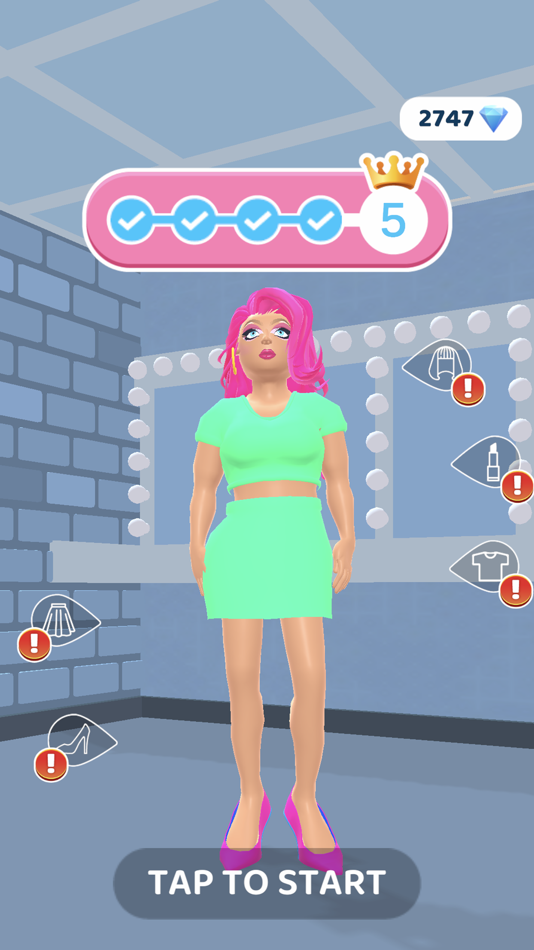 #8. Drag Queen Race (iOS) 由: Lucky Kat Studios
