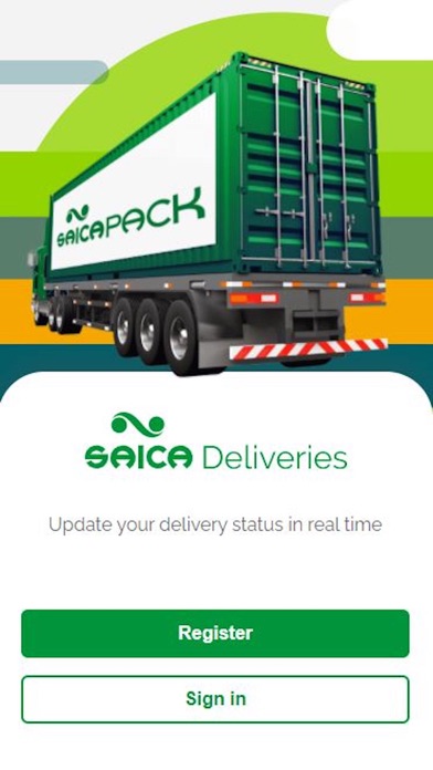 Saica Deliveries Screenshot