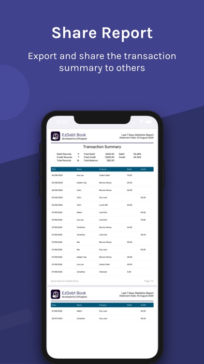 EzDebt Book - Debt Manager screenshot-7