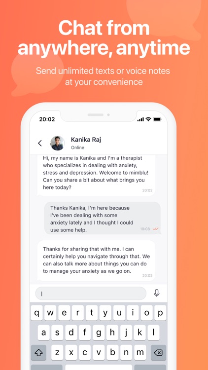 mimblu - mental health support