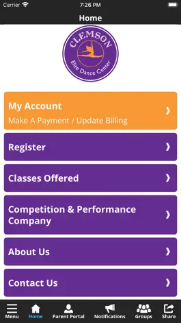 Game screenshot Clemson Elite Dance Center apk