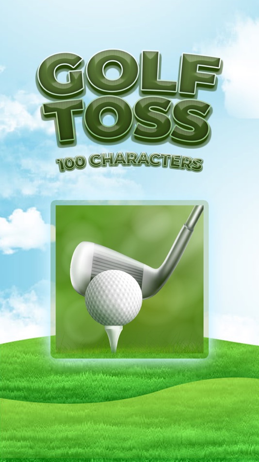 #1. Golf Toss 100 Characters (iOS) 由: RL Technology, LLC