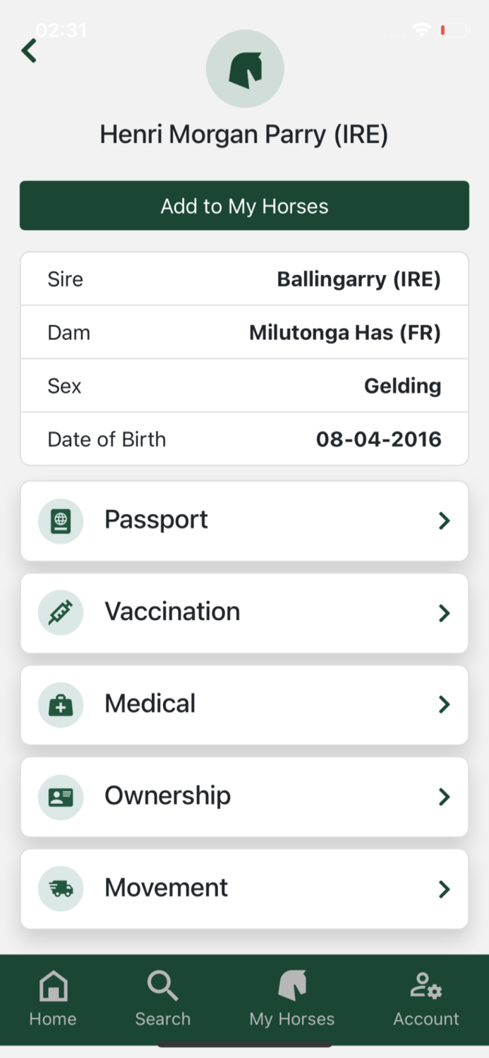 Weatherbys ePassport App