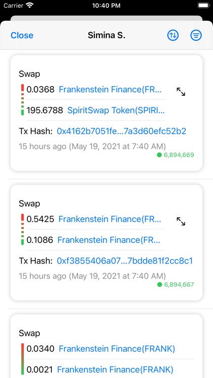 Fantom Blockchain Explorer