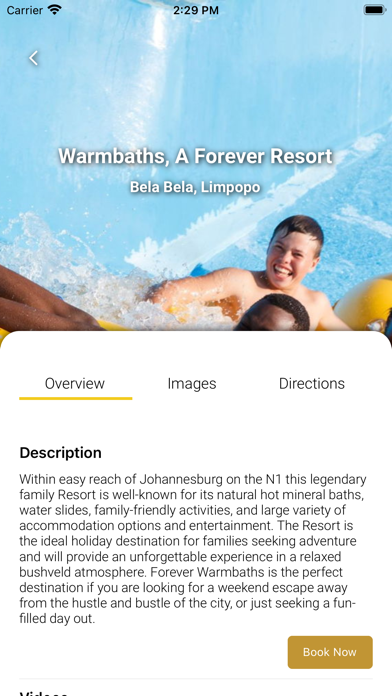 Forever Resorts South Africa Screenshot