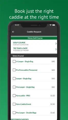Game screenshot CaddieNow hack