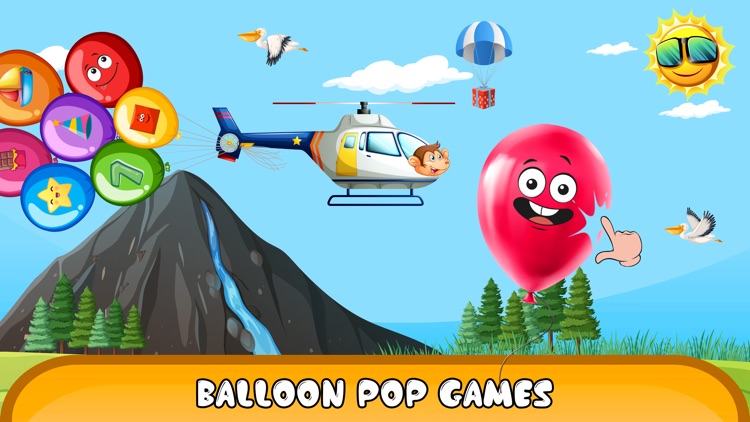 Kids Learning Balloon Pop Game screenshot-3