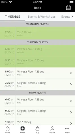 Game screenshot Pure Hot Yoga apk