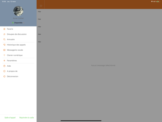 Screenshot #4 pour Teaming Communications