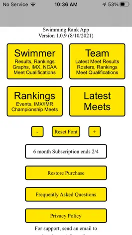 Game screenshot Swimming Rank mod apk