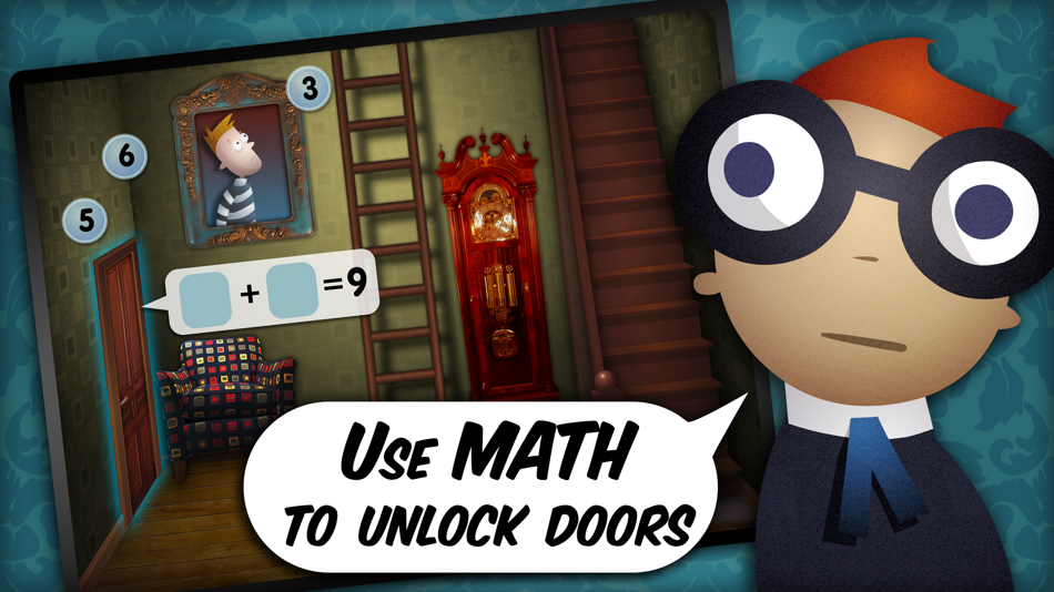 #2. Mystery Math Town (iOS) Podle: Artgig Studio